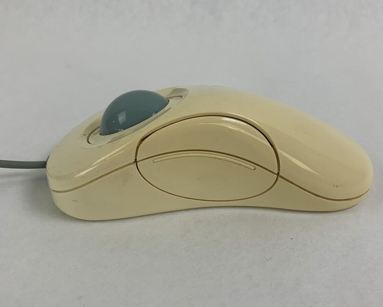 Microsoft X03-09209 Intellimouse Trackball PS/2 Vintage Tested