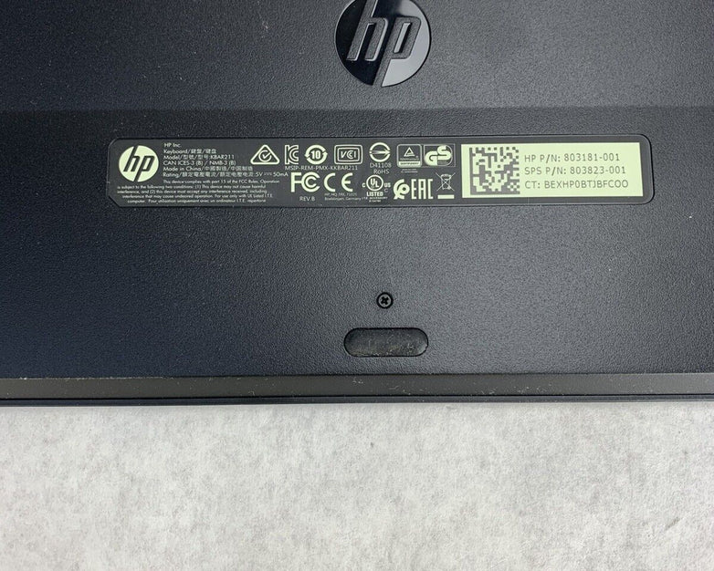 Lot of 3 HP KBAR211 Wired Keyboard