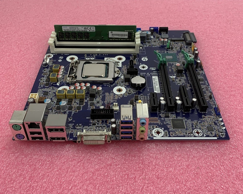 HP Z240 Workstation Motherboard Intel Core i3-6100 3.7GHz 8GB RAM No Shield
