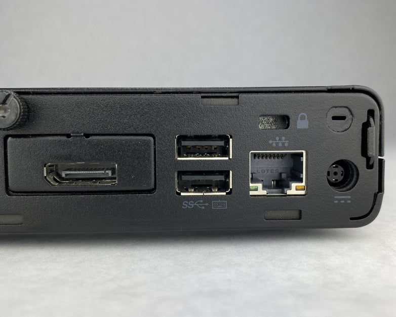 HP EliteDesk 800 G4 DM 35W Six Core i5-8500T 2.10GHz 1x8GB RAM WiFi No AC HDD OS