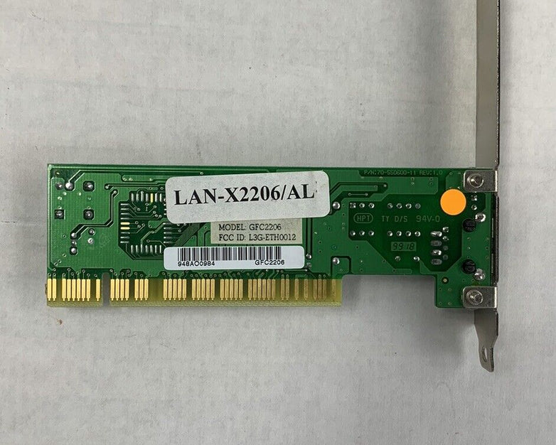 NetSurf GFC2206 70-550600-11 Rev1.1 Realtek RTL8139B LAN Network PCI Adapter