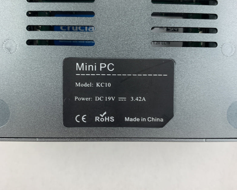 Goodtico Mini PC KC10 Intel Core i7-10510U 16 GB Ram No OS No M.2 No AC