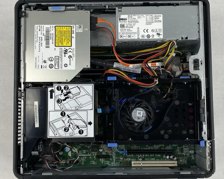 Dell OptiPlex 780 SFF Intel Core 2 Duo E8400 3.00GHz 8GB RAM No HDD No OS