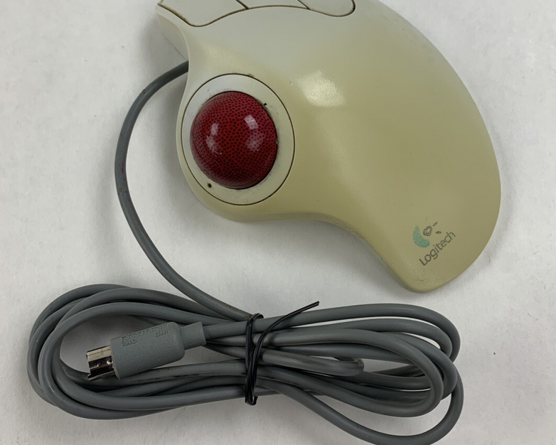 Logitech Trackman Marble Plus Wheel Trackball Mouse T-BB13 Tested