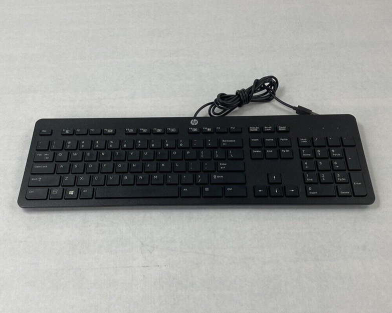 Lot of 6 HP PH0U USB Slim Keyboard Tested