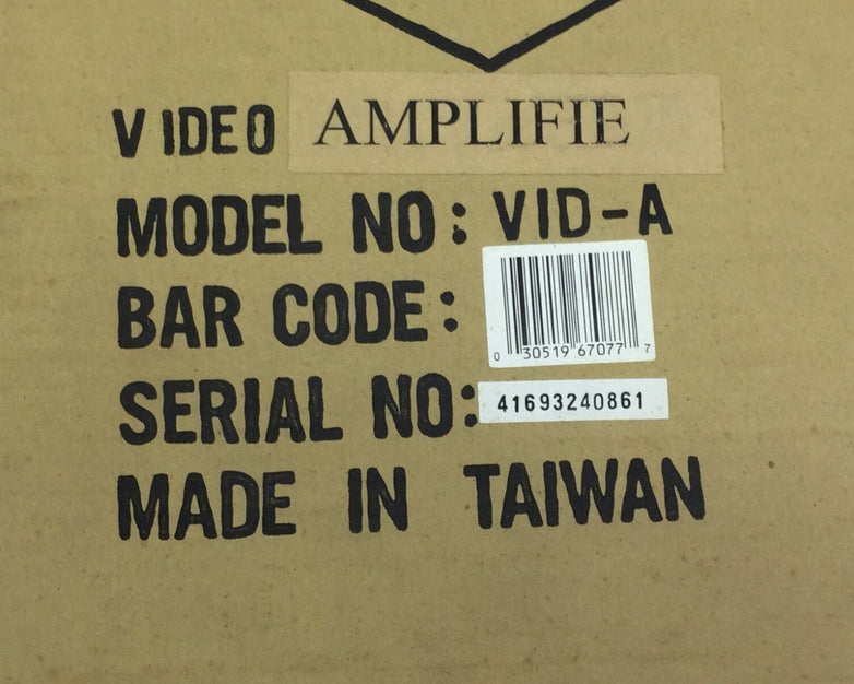 CSI ProVideo Video Amplifier VID-A