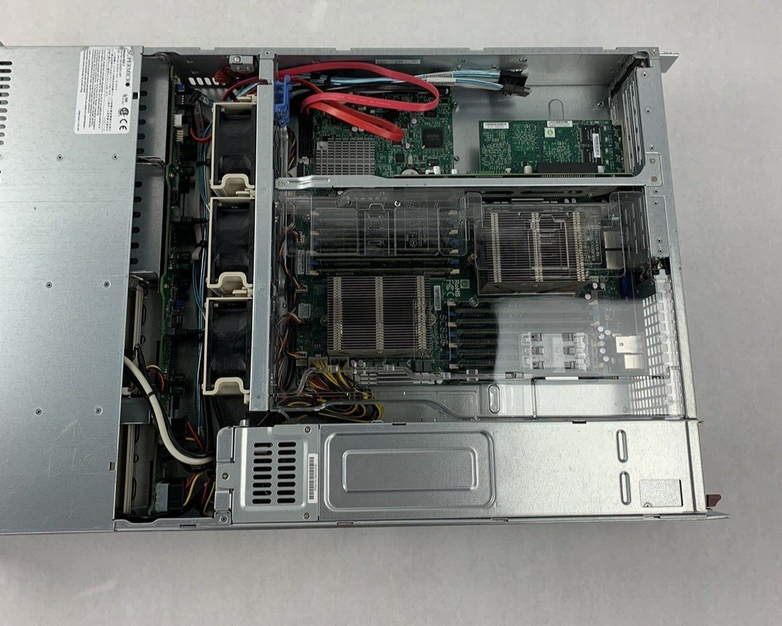 SuperMicro CSE-825-7 2x 12-Core AMD Opteron 6168 1.9 GHz 128 GB RAM No HDD No OS