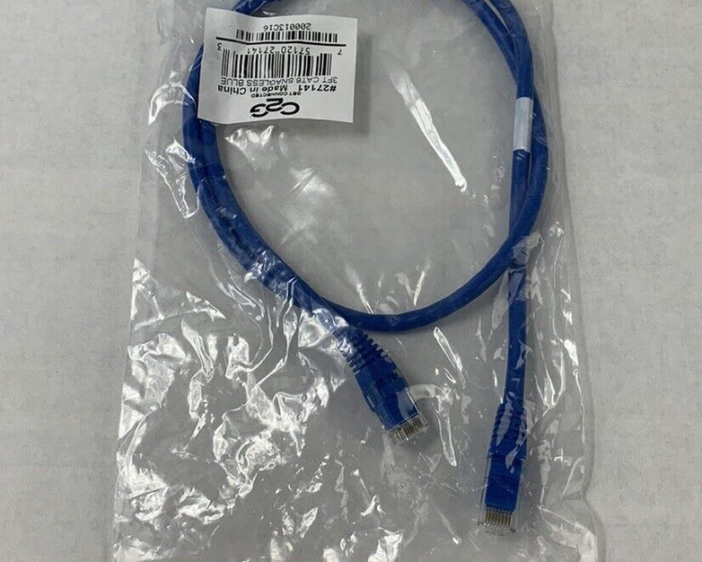 C2G 27141 3ft CAT6 Patch Cable (Lot of 3)