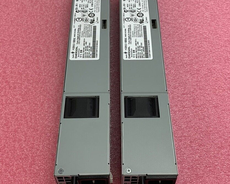 Emerson 7001484-J000 REV L / REV N Server Power Supplies (Lot of 2)