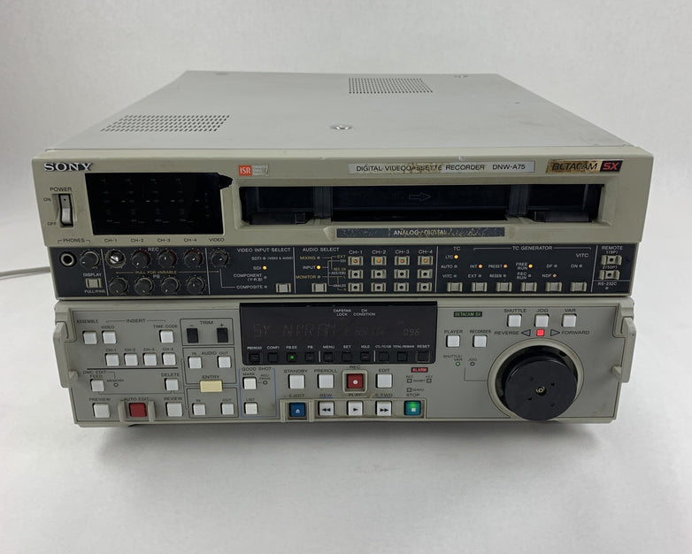 Sony DNW-A75 Digital Video Cassette Recorder Betacam Error 096 Parts and Repair