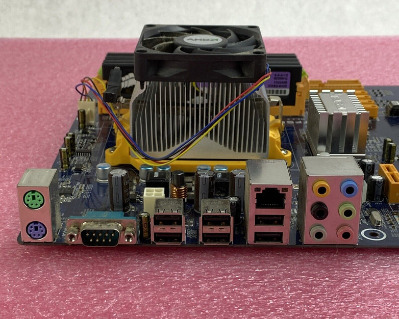 Biostar TF560 A2+ Motherboard AMD Athlon 64 x2 2.21GHz 4GB RAM w/ Shield