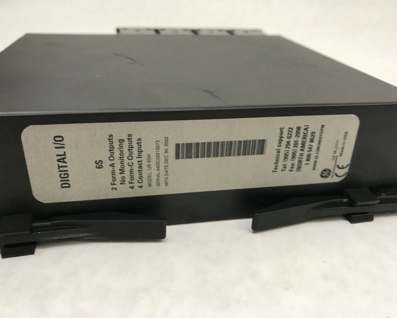 GE Multilin Digital I/O 6S UR 6SH, 2 Form A Outputs 4, Form C, 4 Contact