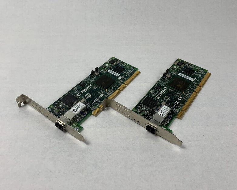 HP 2GB PCI-x FC LP9802 Network Adapter 336070-001 FC1010489-01 Emulex Cards