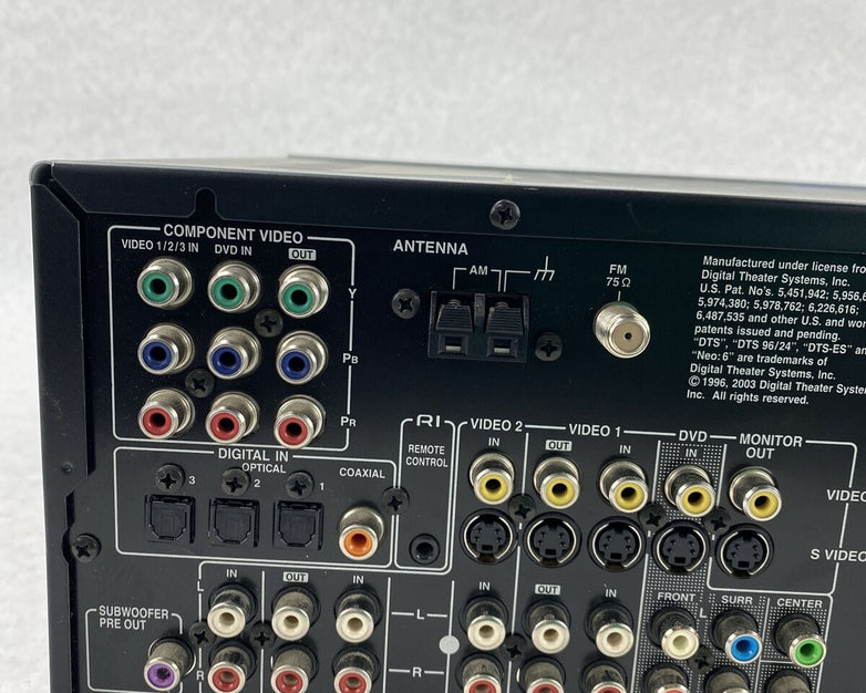 Onkyo TX-SR502 Home Theatre AV Receiver FOR PARTS SPARES REPAIRS NO SOUND