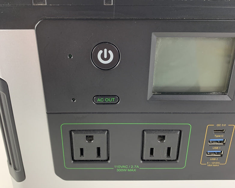 Suaki G500 Portable Power Station 500Wh 110V-60 50Hz 300W Powers and Charges