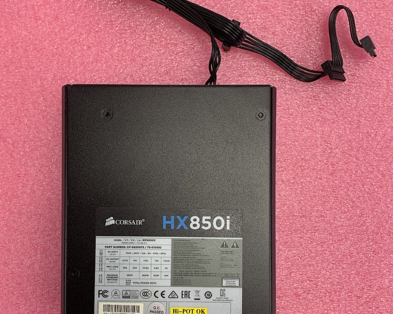 Corsair HX850i RPS0003 850W Power Supply - Missing Cables