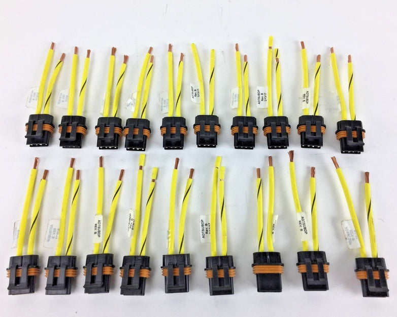 2 Pin 2 Way Boat Car Truck Electrical Connector 10G Wire Plugs (Lot of 20)