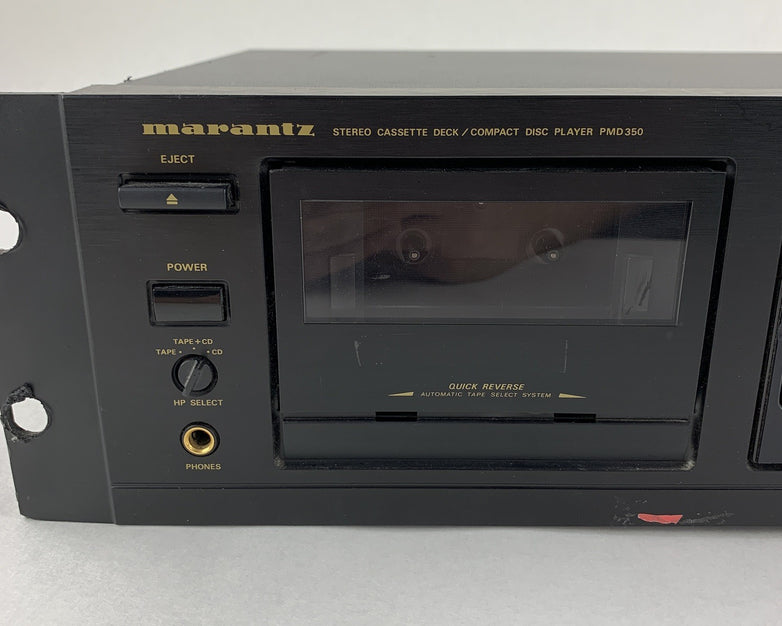 Marantz PMD350 Combination CD Player & Cassette Deck Tested