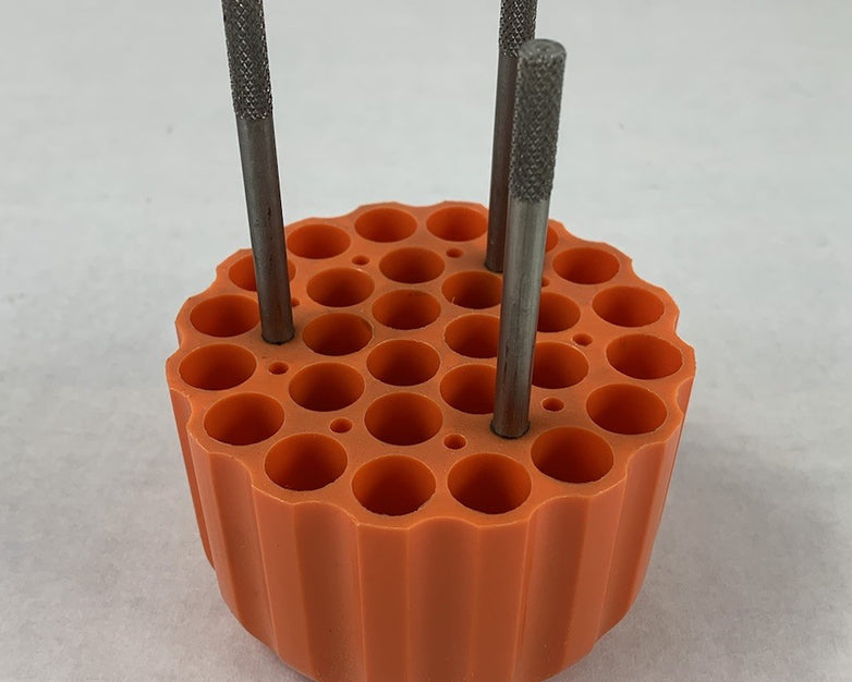 Unbranded Centrifuge Orange Bucket Insert (Lot of 2)
