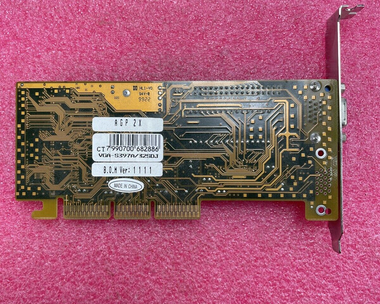 JoyTech A4-S3S4SD-A6-L AGP 16MB RAM AGP Graphics Card