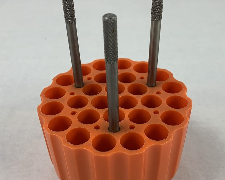 Unbranded Centrifuge Orange Bucket Insert (Lot of 2)