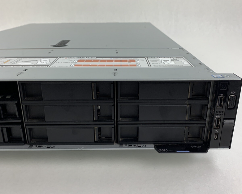 Dell VxRail S570 Server 2x Gold 5118 2.3 GHz 384 GB RAM HBA330 No OS No HDD