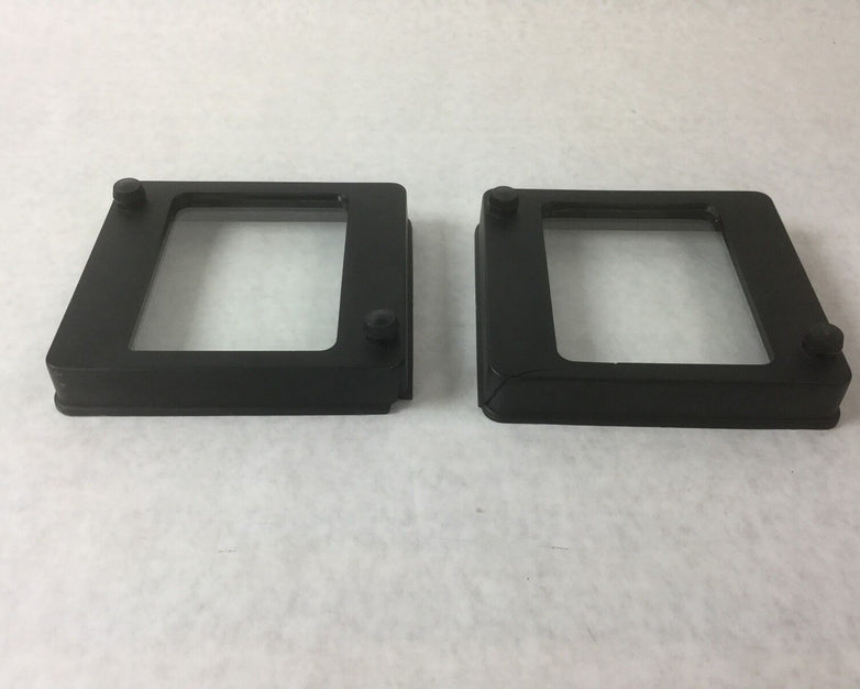 Glass Cover Only for GE Auxiliary Relays, (Lot of 2)Frame Cracked