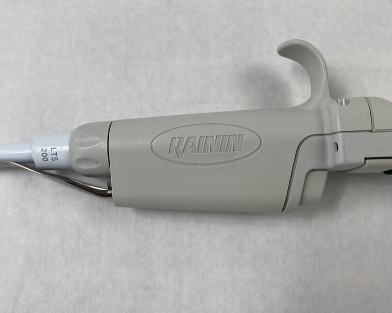 RAININ EDP3 LTS 200 20-200 uL Single Channel Electronic Pipette Untested
