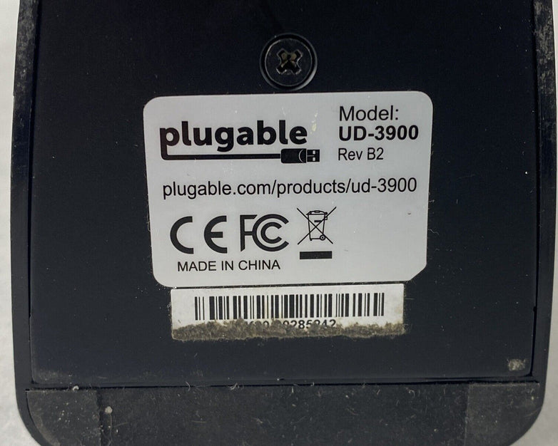 Lot of 3 Plugable UD-3900 USB 3.0 Universal Docking Station Untested