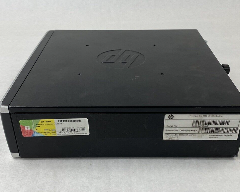 HP Compaq Elite 8300 USFF Intel Core i5-3470s 2.90GHz 4GB RAM No HDD No OS