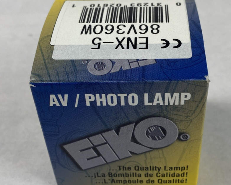 Eiko ENX-5 86V360W AV/Photo Lamp (Lot of 5)