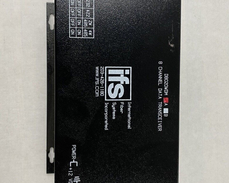 International Fiber Systems IFS D8020WDM 8 Channel Data Transceiver