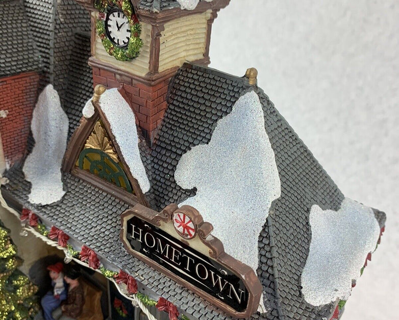 Vintage Hometown Timeless Moments Christmas Train Station