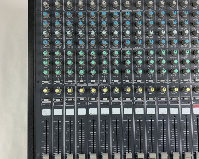 EV Electro Voice BK-1642 16-Channel Pro Stereo Mixer Tested w/ Bad Meters