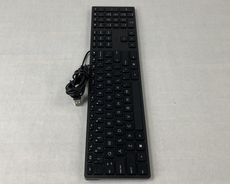 Lot of 2 HP 320K TPA-D002K Wired Desktop USB Keyboard Tested