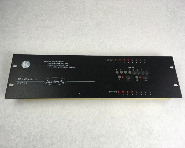 Knox ProSwitch Epsilon 42 4x2 Audio Video Control Board