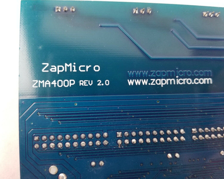 ZapMicro ZMA400 REV 2.0 with FXD-100 and FSX-100V010