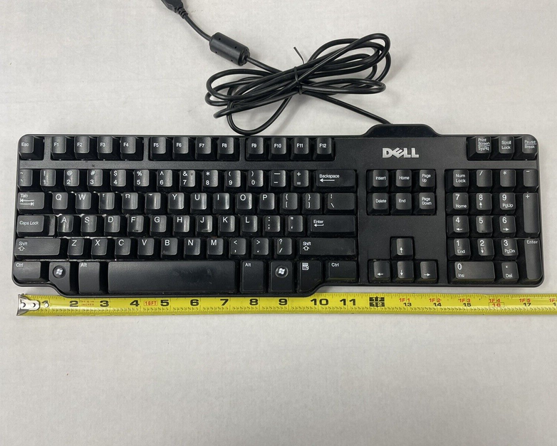 Dell L100 Keyboard U011 with USB Cable Lot of 4