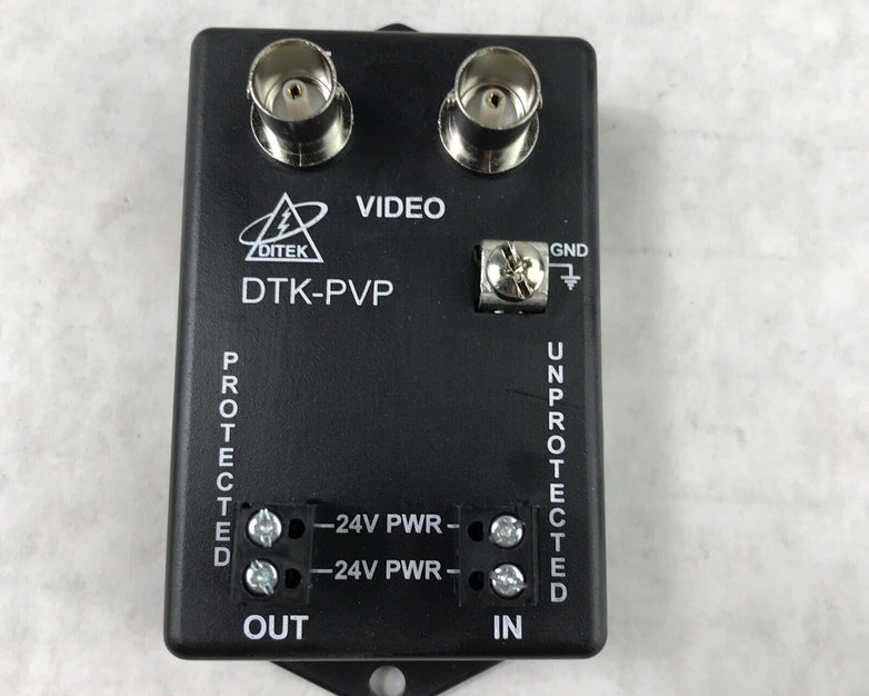 Ditek DTK-PVP27BTPV Analog HDCCTV Camera Surge Protection (Lot of 2)