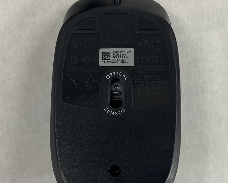 HP SM-2022 TPA-P001M USB Wired Mouse Mixed Lot of 3