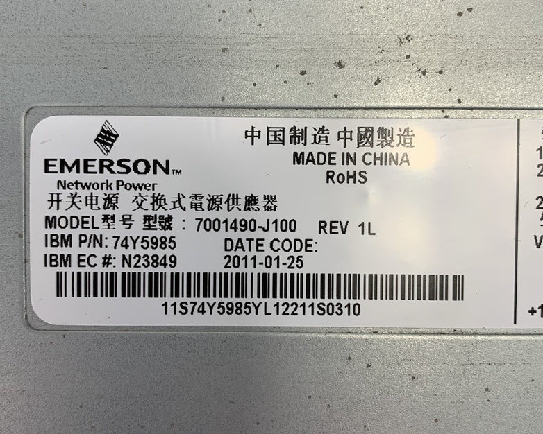 Emerson 74Y9082 950W Power Supply 7001490-J100