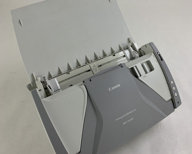 Canon DR-2510C M11064 Pass Through Document Scanner Tested No Power Supply