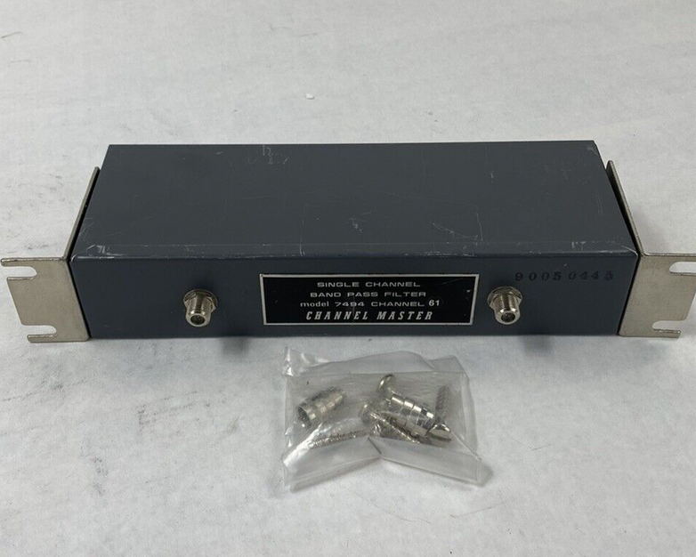 Channel Master MATV Systems Model 7494 Band Pass Filter UHF Band Channel 61