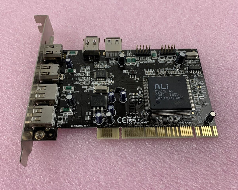 SYBA M5271COMBO USB 2.0 Firewire Combo Controller Card