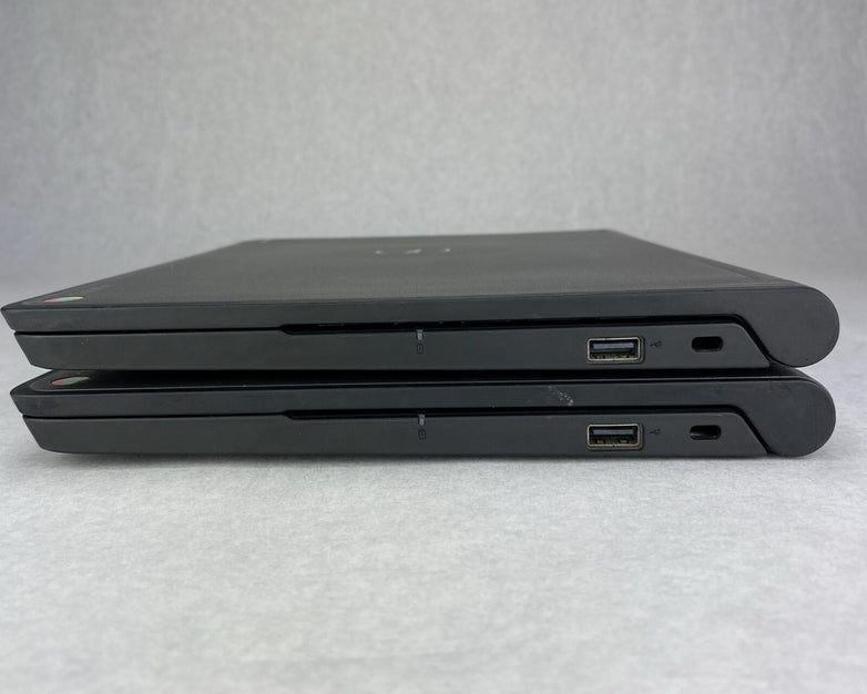 Dell Chromebook 11 3120 P22T 11.6" TouchScreen Tested Reset AC Adapter Lot Of 2