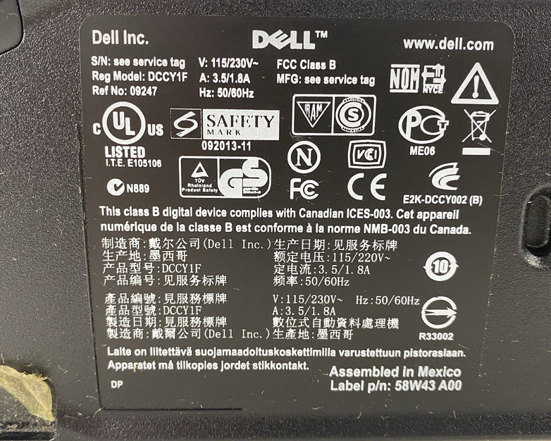 Dell OptiPlex 780 SFF Pentium Dual-Core E5800 3.20GHz 4GB RAM No HDD No OS