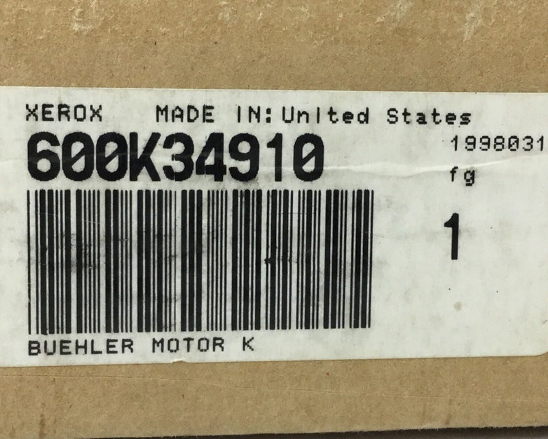 Genuine Xerox Buehler Motor Kit 600K34910 Sealed Box