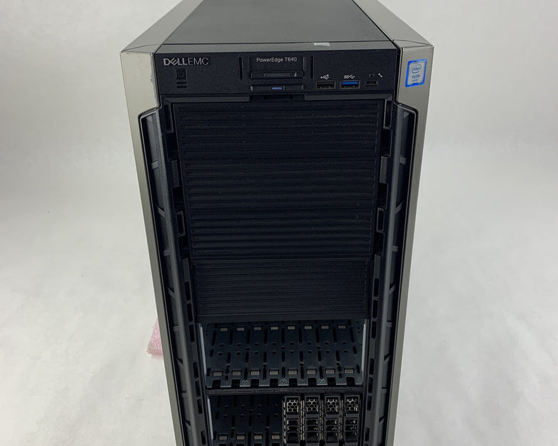 Dell PowerEdge T640 Tower Server 2x Gold 6125 2.6 GHz 64 GB Ram No OS No HDD