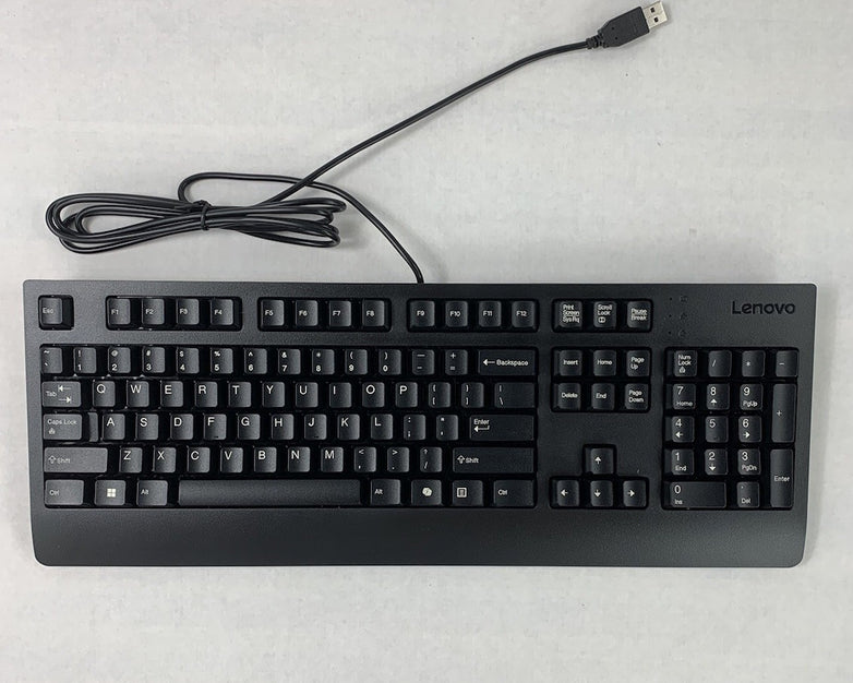 Lenovo SK-8827 USB Wired Keyboard (Lot of 2)