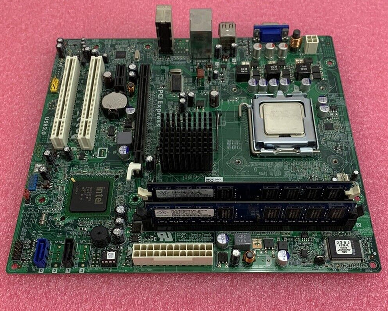 Dell 0U880P Motherboard Intel Pentium E5200 2.50GHz 4GB RAM w/ Shield